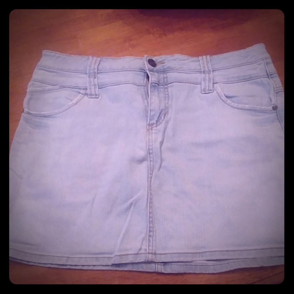 Denim skirt